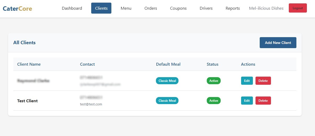 Client Management