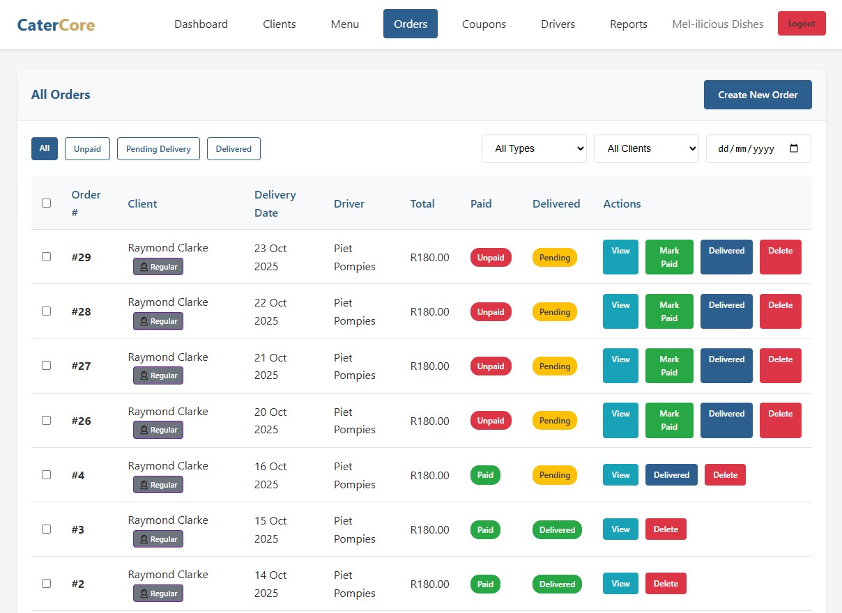 Order Management